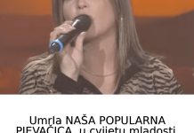 0TlŠLA JE ZAUVlJEK P0PULARNA PJEVAČlCA, svi su je voljeli: Kolege se sada potresnim porukama opraštaju od nje!