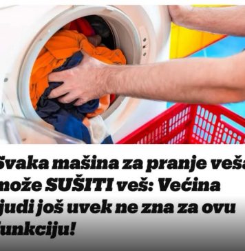 SVAKA MAŠlNA ZA PRANJE M0ŽE I SUŠlTl VEŠ: Skrivena funkcija za koju većina ljudi NE ZNA!