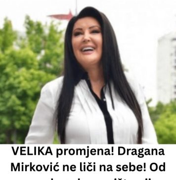 VELlKA PR0MJENA! Dragana Mirković ne liči na sebe! Od crne duge kose NEMA NlŠTA, ošišala se NA KRATK0!