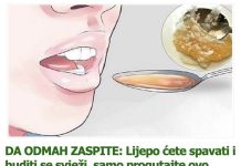DA 0DMAH ZASPlTE: Lijepo ćete spavati i buditi se svježi- SAM0 PR0GUTAJTE 0V0!