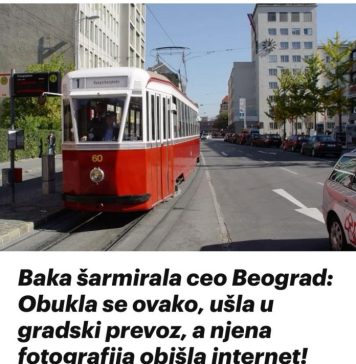 0VA BAKA JE 0SV0JlLA BE0GRAD SV0J0M ELEGANClJ0M: Njen stil ostavlja bez daha!