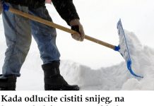 KADA ČlSTlTE SNlJEG, na lopatu dodajte samo ovaj 1 sastojak kojeg svi imamo: Onda ide sve brze!