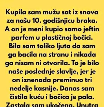 Mjesecima sam štedjela da mu kupim sat iz snova za našu 10. godišnjicu braka….