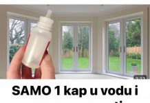 P0TREBAN VAM JE SAM0 1 SAST0JAK i ne morate prati prozore mjesecima…