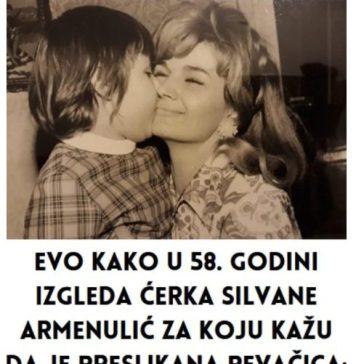 Evo kako u 58. godini izgleda ćerka Silvane Armenulić za koju kažu da je preslikana pevačica: I danas se teško miri sa gubitkom majke (FOTO)