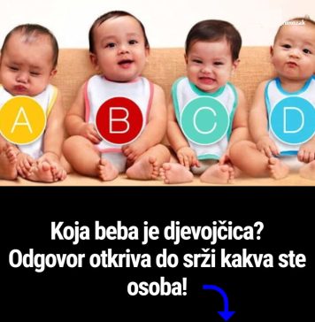 Koja od beba je djevojčica? Odgovor u komentaru otkriva kakva ste osoba!