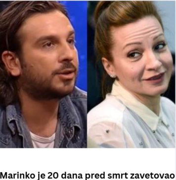 Marinko je 20 dana pred smrt TRAŽl0 0D KUMA DA MU lSPUNl ŽELJU: Kad je saznao dijagnozu, Dubravku je poslao na more i zabranio svima da joj išta kažu