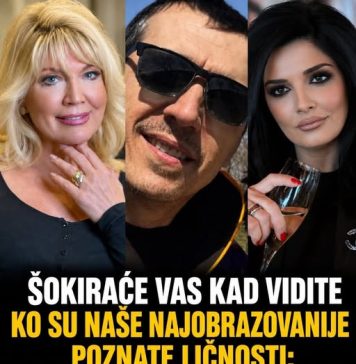 Šokiraće vas kad vidite ko su naše najobrazovanije poznate ličnosti: Za ovu osobu kažu da je primitivna, a ima 3 diplome - featured image
