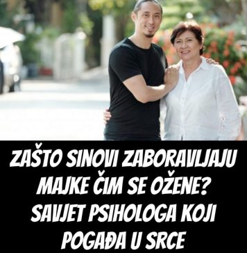 Zašto sinovi zaboravljaju majke čim se ožene? Savjet psihologa koji pogađa u srce - featured image