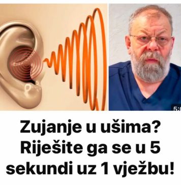 Zujanje u ušima? Uklonite ga u samo pet sekundi kroz jednu vježbu! Zujanje u ušima? Uklonite ga u samo pet sekundi kroz jednu vježbu! - featured image