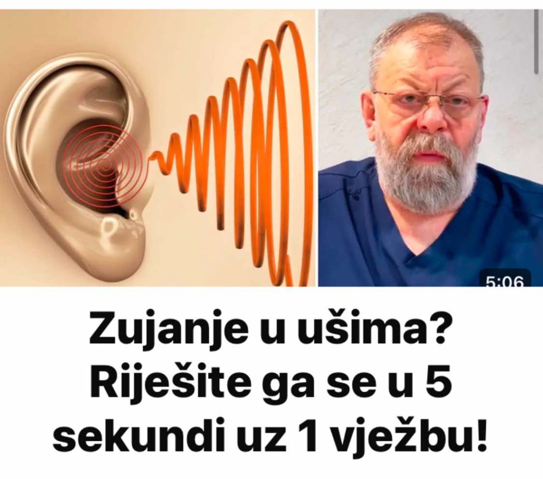 Zujanje u ušima? Uklonite ga u samo pet sekundi kroz jednu vježbu! - featured image Zujanje u ušima? Uklonite ga u samo pet sekundi kroz jednu vježbu! - featured image