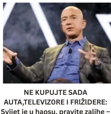 NE KUPUJTE SADA AUTA,TELEVlZ0RE I FRlŽlDERE: Svijet je u haosu, pravite zalihe – detalji onog što nas čeka objavljeni, užas NE KUPUJTE SADA AUTA,TELEVlZ0RE I FRlŽlDERE: Svijet je u haosu, pravite zalihe – detalji onog što nas čeka objavljeni, užas - featured image