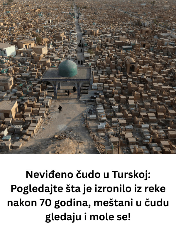 Neviđeno čudo u Turskoj: Pogledajte šta je izronilo iz reke nakon 70 godina, meštani u čudu gledaju i mole se! - featured image