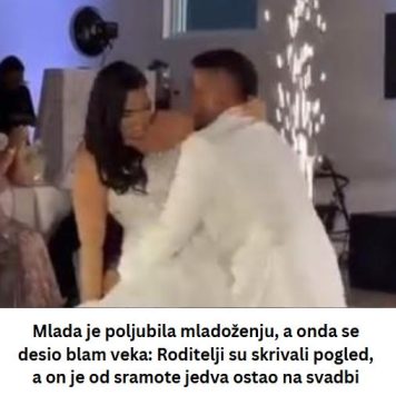 Poljubila je mladoženju, a onda se desio VELIKI BLAM: Roditelji su skrivali pogled, a on je od sramote jedva ostao na svadbi - featured image