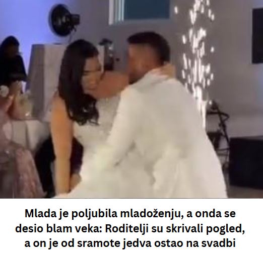 Poljubila je mladoženju, a onda se desio VELIKI BLAM: Roditelji su skrivali pogled, a on je od sramote jedva ostao na svadbi - featured image