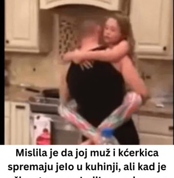 Mislila je da joj muž i kćerkica spremaju jeIo u kuhinji, ali kad je ušla u tamo, zaIediIa se od scene koju je zatekla, užaas šta joj je radio: Zatim je uključila kameru !!! (Video) - featured image