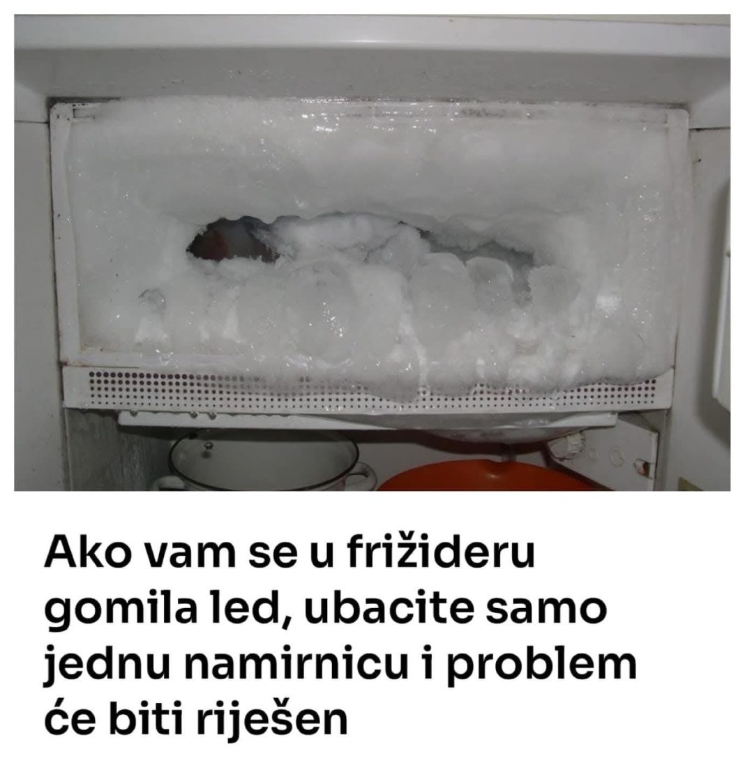 OVO SREDSTVO OTAPA SAV LED IZ FRIŽIDERA: Svi ga imate u kuhinji, a SPASIT će vas! - featured image