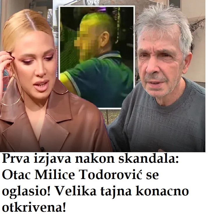 0GLASl0 SE 0TAC Milice Todorović! Velika tajna NAP0K0N otkrivena! - featured image