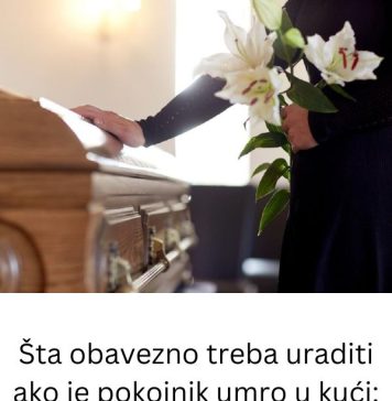 Šta obavezno treba uraditi ako je pokojnik umro u kući: Svi ukućani obavezno treba da ispoštuju 1 stvar - featured image