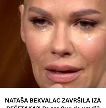 NATAŠA BEKVALAC ZAVRŠILA IZA REŠETAKA?! Pa zar 0vo da uradi? Oglasila se i poručila samo jedno – ne čekajte me djeco.. - featured image