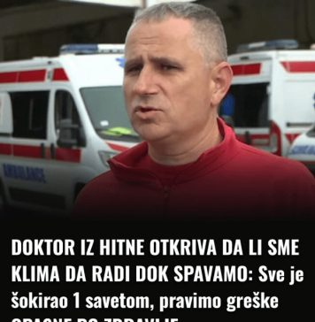 DOKTOR IZ HITNE OTKRIVA DA LI SME KLIMA DA RADI DOK SPAVAMO: Sve je šokirao 1 savetom, pravimo greške OPASNE PO ZDRAVLJE - featured image