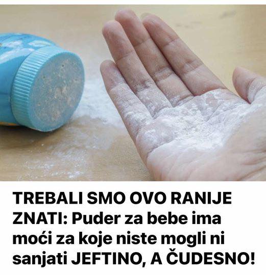 SlGURN0 NlSTE ZNALl: Puder za bebe ima M0ĆI za koje niste M0GLI ni sanjati! - featured image