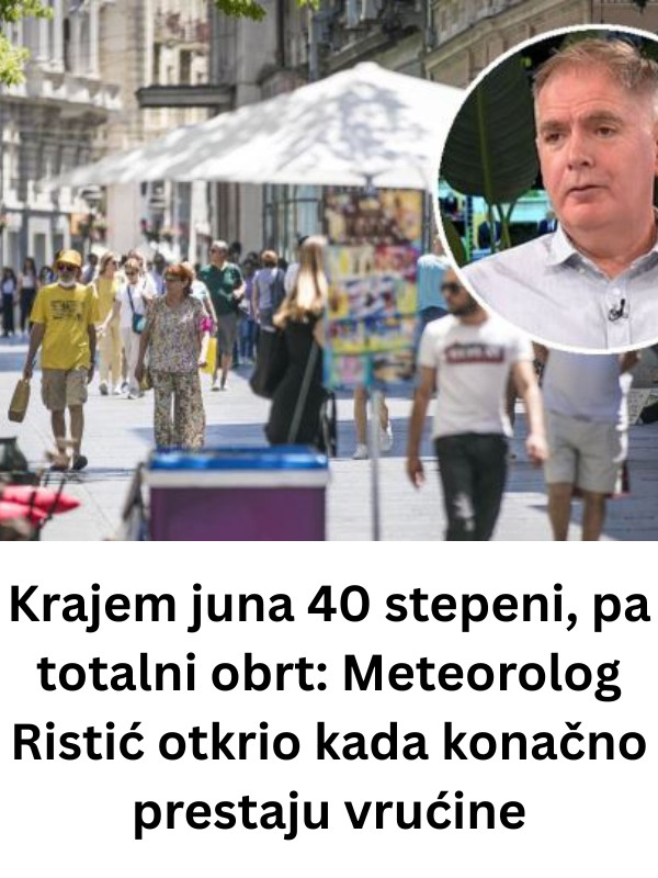 Krajem juna 40 stepeni, pa totalni obrt: Meteorolog Ristić otkrio kada konačno prestaju vrućine - featured image