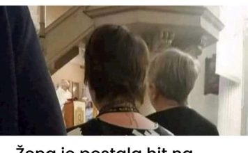 Žena je postala hit na Fejsu zbog majice u kojoj je došla na misu, morate vidjeti što je obukla - featured image