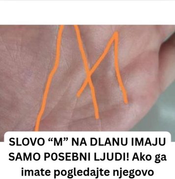 SLOVO “M” NA DLANU IMAJU SAM0 P0SEBNI LJUDl! Ako imate i vi 0V0 JE NJEG0V0 ZNAČENJE… - featured image