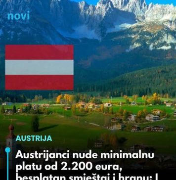 Austrijanci nude minimalnu platu od 2.200 eura, besplatan smještaj i hranu: I ne mogu da nađu radnika - featured image