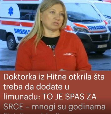 Poznata doktorica otkrila šta treba da dodate u limunadu: TO JE SPAS ZA SRCE! - featured image