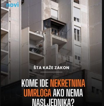 Kome ide nekretnina umrloga ako nema nasljednika? Kome ide nekretnina umrloga ako nema nasljednika? - featured image