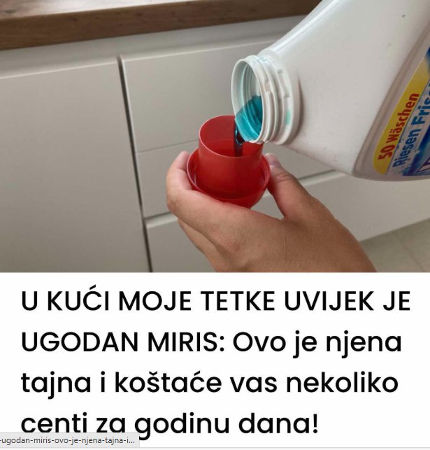 U KUĆI MOJE TETKE UVIJEK JE UGODAN MIRIS: Ovo je njena tajna i koštaće vas nekoliko centi za godinu dana! - featured image U KUĆI MOJE TETKE UVIJEK JE UGODAN MIRIS: Ovo je njena tajna i koštaće vas nekoliko centi za godinu dana! - featured image
