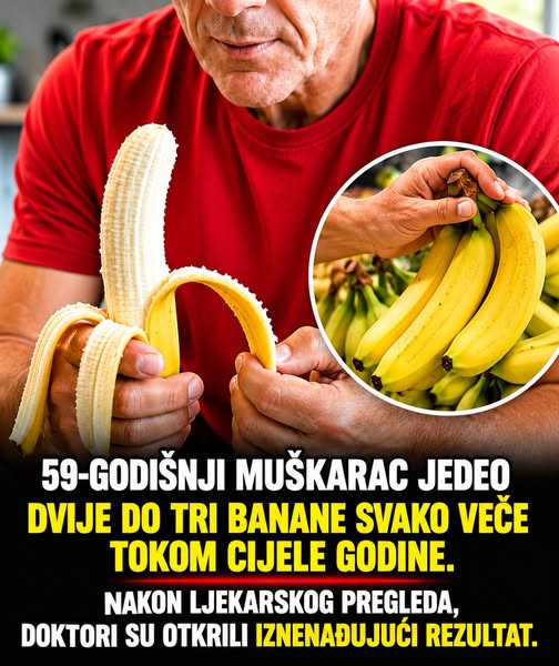 Jeo je 2–3 banane svake večeri – ono što se dogodilo ovom 59-godišnjaku iznenadilo je čak i lekare. 🍌 - featured image