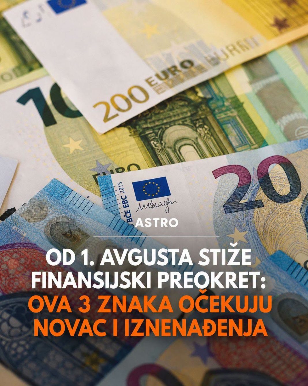 Od 1. avgusta stiže finansijski preokret: Ova 3 znaka očekuju novac i iznenađenja… - featured image