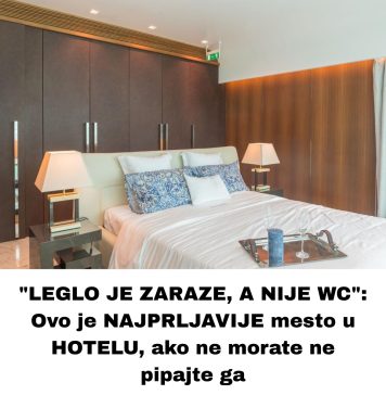 “LEGLO JE ZARAZE, A NIJE WC”: Ovo je NAJPRLJAVIJE mesto u HOTELU, ako ne morate ne pipajte ga - featured image