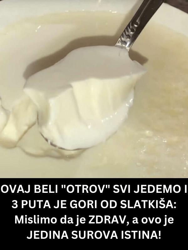 OVAJ BELI “OTROV” SVI JEDEMO I 3 PUTA JE GORI OD SLATKIŠA: Mislimo da je ZDRAV, a ovo je JEDINA SUROVA ISTINA! - featured image
