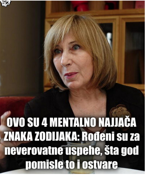 OVO SU 4 MENTALNO NAJJAČA ZNAKA ZODIJAKA: Rođeni su za neverovatne uspehe, šta god pomisle to i ostvare - featured image OVO SU 4 MENTALNO NAJJAČA ZNAKA ZODIJAKA: Rođeni su za neverovatne uspehe, šta god pomisle to i ostvare - featured image