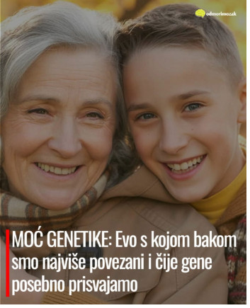 MOĆ GENETIKE: Evo s kojom bakom smo najviše povezani i čije gene posebno prisvajamo - featured image MOĆ GENETIKE: Evo s kojom bakom smo najviše povezani i čije gene posebno prisvajamo - featured image