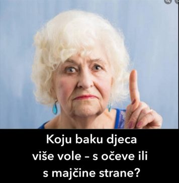 Koju baku djeca više vole – s očeve ili s majčine strane? Koju baku djeca više vole – s očeve ili s majčine strane? - featured image