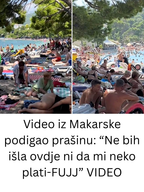 Video iz Makarske podigao prašinu: “Ne bih išla ovdje ni da mi neko plati-FUJJ” VIDEO - featured image