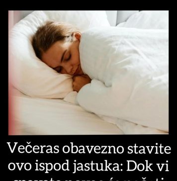 Večeras OBAVEZNO stavite OVO ispod jastuka: Dok vi spavate NOVAC će početi da se GOMILA Večeras OBAVEZNO stavite OVO ispod jastuka: Dok vi spavate NOVAC će početi da se GOMILA - featured image