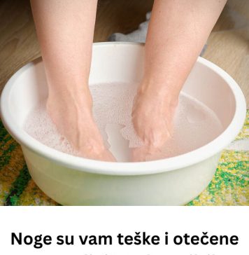 Noge su vam teške i otečene po vrućini? Jedan trik ih umiruje, a uz to smanjuje i znojenje Noge su vam teške i otečene po vrućini? Jedan trik ih umiruje, a uz to smanjuje i znojenje - featured image