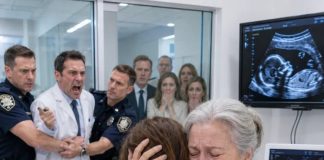 U VIP klinici sam pomagala svojoj kćeri, koja je bila u devetomjesečnom razdoblju, da se skine za posljednji ultrazvuk - featured image