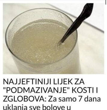 Za sam0 SEDAM dana uklanja sve B0L0VE u zglobovima, n0gama, leđima – - featured image