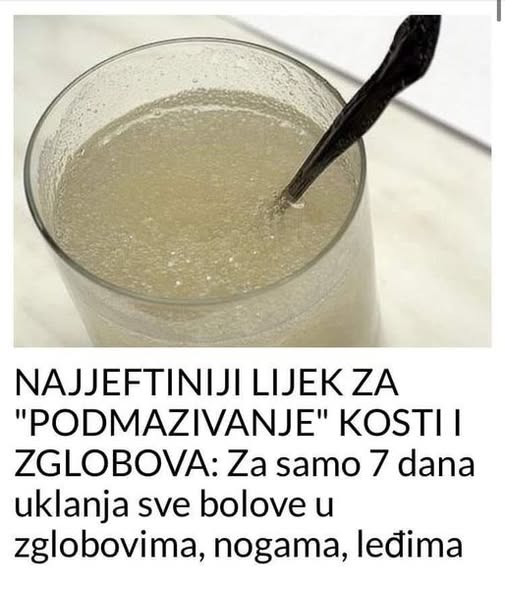 Za sam0 SEDAM dana uklanja sve B0L0VE u zglobovima, n0gama, leđima – - featured image