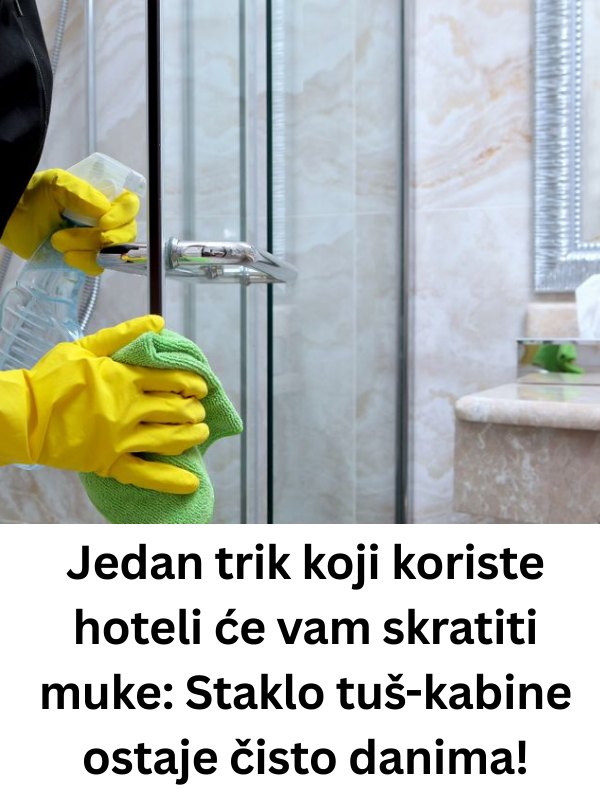 Jedan trik koji koriste hoteli će vam skratiti muke: Staklo tuš-kabine ostaje čisto danima! - featured image