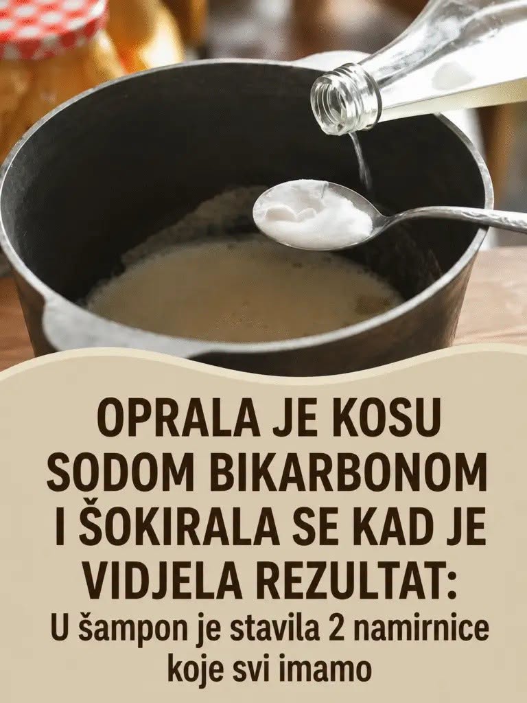 OPRALA JE KOSU SODOM BIKARBONOM I ŠOKIRALA SE KAD JE VIDJELA REZULTAT - featured image