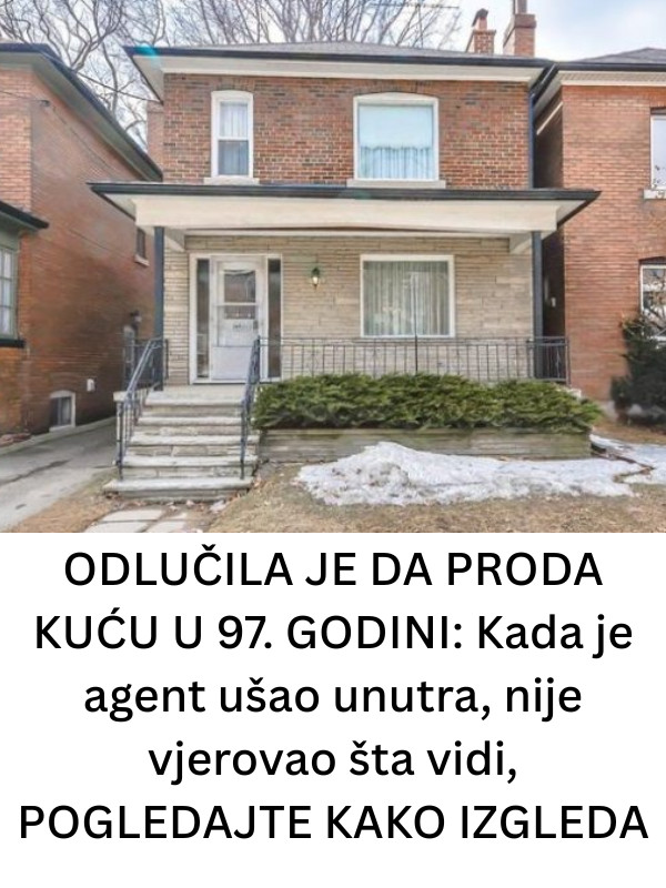ODLUČILA JE DA PRODA KUĆU U 97. GODINI: Kada je agent ušao unutra, nije vjerovao šta vidi, POGLEDAJTE KAKO IZGLEDA - featured image