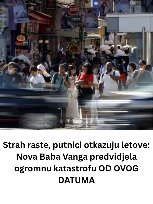 Strah raste, putnici otkazuju letove: Nova Baba Vanga predvidjela ogromnu katastrofu OD OVOG DATUMA - featured image